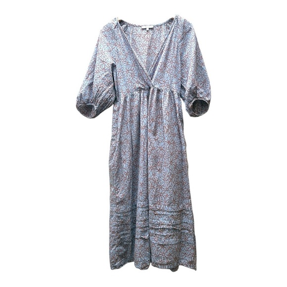 Madewell cotton Midi dress size large - Picture 2 of 7